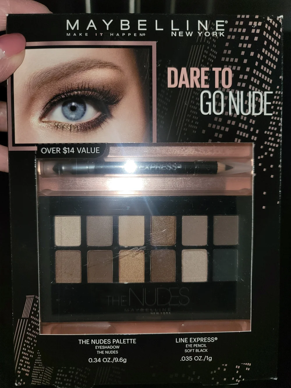 Maybelline The Nudes Eyeshadow Palette - Beige, Brown & Taupe Tones